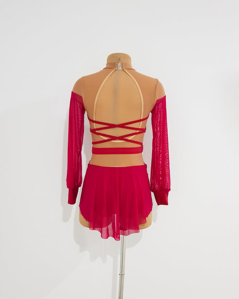 Home Leotard - Scarlett Red